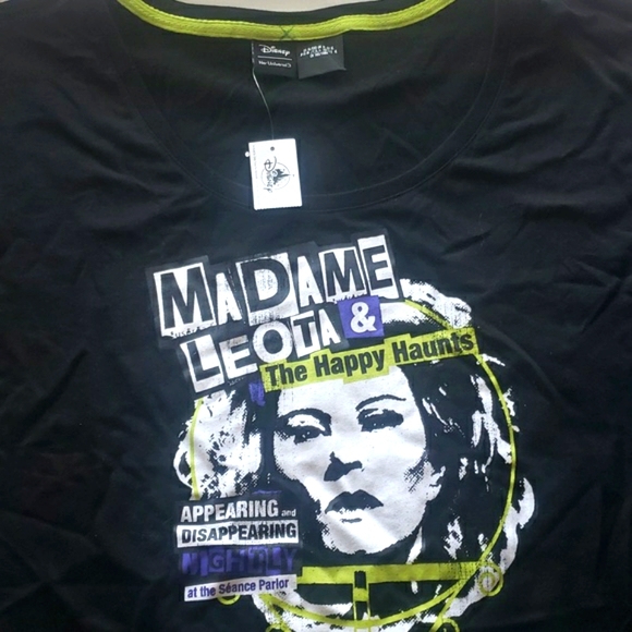 Haunted Mansion Madame Leota Seance Shirt with lace trim ~ Disney Parks - Picture 3 of 6
